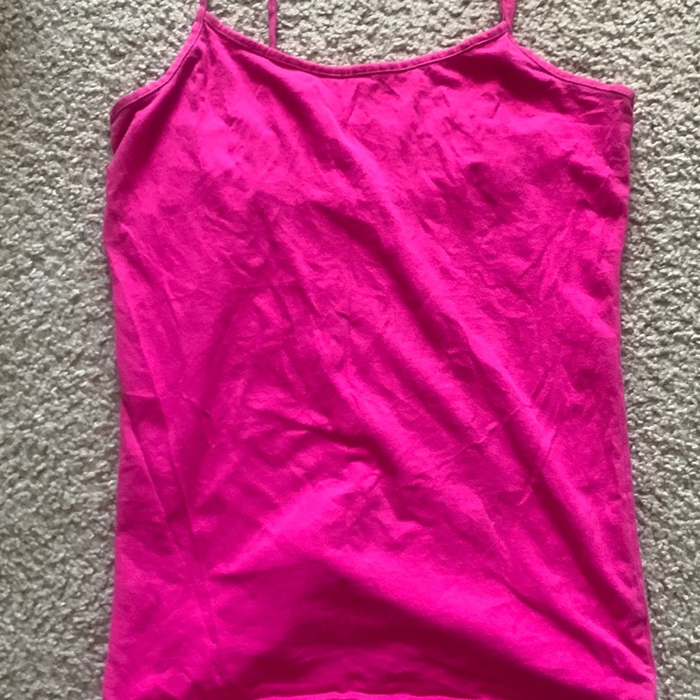 Hot pink shirt